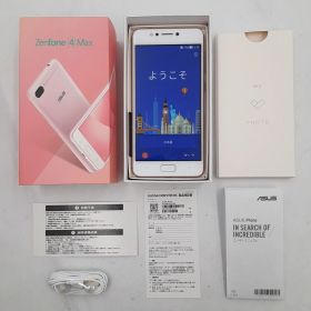 ★一部動作確認済み/ジャンク★ASUS ASUS ZenFone 4 Max ASUS X00HD ローズピンク SIMフリー [5.2インチ Android] 中古 スマートフォン (RM1793)