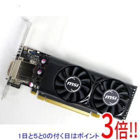 【1日と5.0のつく日、18日はポイント3倍！】【中古】MSI製グラボ GTX 1050 Ti 4GT LP PCIExp 4GB