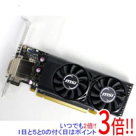 【1日と5.0のつく日、18日はポイント3倍！】【中古】MSI製グラボ GTX 1050 Ti 4GT LP PCIExp 4GB