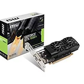 【中古】MSI ロープロファイル対応 グラフィックスカード GEFORCE GTX 1050 TI 4GT LP