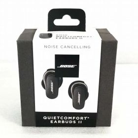 【未開封中古品】 ボーズ / BOSE QuietComfort Earbuds II QCEARBUDS2ELP BLK インナーイヤー型 / 完全ワイヤレス イヤホン 2022年 トリプルブラック 30020995