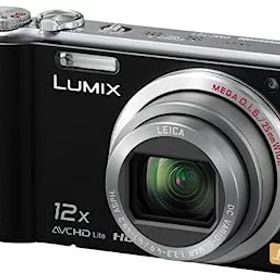 【中古】パナソニック デジタルカメラ LUMIX (ルミックス) TZ7 ブラック DMC-TZ7-K