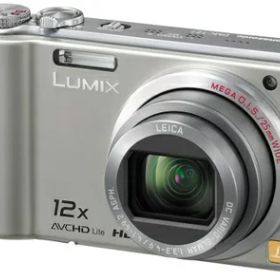 【中古】 パナソニック デジタルカメラ LUMIX (ルミックス) TZ7 シルバー DMC-TZ7-S
