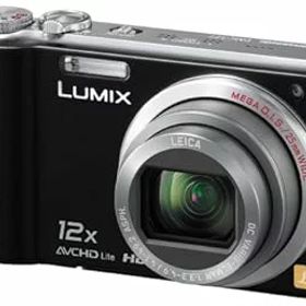【中古】［非常に良い］パナソニック デジタルカメラ LUMIX (ルミックス) TZ7 ブラック DMC-TZ7-K