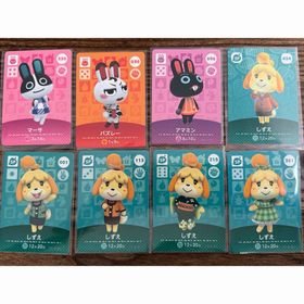 あつ森 amiiboカード マーサ うさぎセット＆しずえセット まとめ売り(シングルカード)