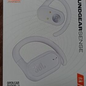 JBL SOUNDGEAR SENSE オープンイヤー ワイヤレスイヤホン ホワイト Bluetooth5.3 耳を塞がないタイプ