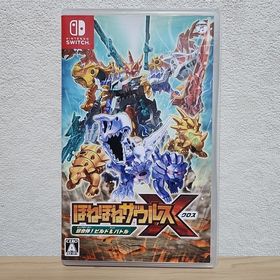 ニンテンドースイッチ(Nintendo Switch)の【✨美品✨】ほねほねザウルスX 超合体！ビルド＆バトル Switch(家庭用ゲームソフト)