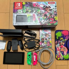 Nintendo Switch スプラトゥーン2セット 本体一式 動作OK