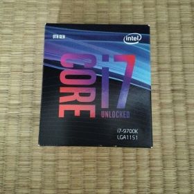 Core i7 9700 BOX 中古 11,000円 | ネット最安値の価格比較 プライスランク