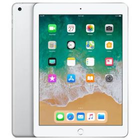 【新品・未使用】 SIMフリー iPad 9.7 第6世代(2018) 128GB WIFI＋celluler シルバー 利用制限-(白ロム) 送料無料