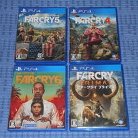 PS4ソフト４本セット ファークライ４(FARCRY4) ファークライ５(FARCRY5) ファークライ６(FARCRY6) ファークライ プライマル(FARCRY PRIMAL)