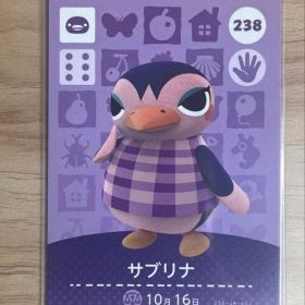 あつ森 とび森 どう森 あつまれどうぶつの森amiiboカード サブリナ 238