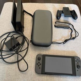 ニンテンドースイッチ(Nintendo Switch)のNintendo Switch グレー 本体＋携帯ケース＋SDカード128GB付(家庭用ゲーム機本体)