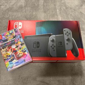 ニンテンドースイッチ(Nintendo Switch)のNintendo Switch グレー マリオカーセット(家庭用ゲーム機本体)