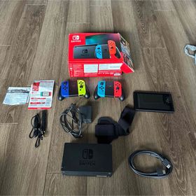 ニンテンドースイッチ(Nintendo Switch)のNintendo Switch JOY-CON(L) ネオンブルー/(R) ネオ(家庭用ゲーム機本体)