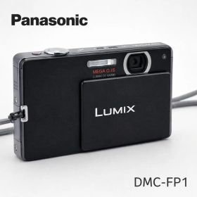 Panasonic LUMIX DMC-FP1 ブラック コンデジ 動作確認済