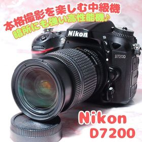 ニコン(Nikon)の✨Nikon D7200✨Wi-Fi搭載 高速AF 高性能機 すぐ撮れる(デジタル一眼)
