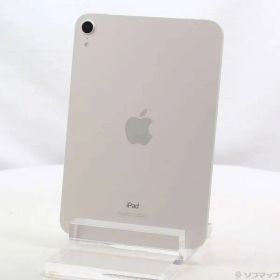 ソフマップ 〔中古品〕 iPad mini 第6世代 64GB スターライト MK7P3J／A Wi-Fi【352】