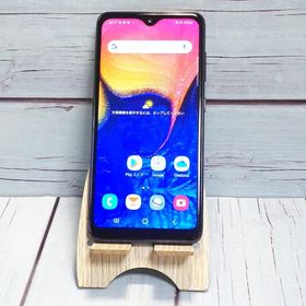 au Galaxy A20 SCV46 Black 本体 白ロム SIMロック解除済み SIMフリー 718042