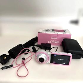 CASIO EX-FR100L ピンク 防水カメラ
