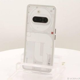 〔中古〕Nothing（ナッシング） Nothing Phone (3a) 256GB ホワイト A059 楽天 SIMフリー〔262-ud〕