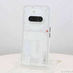 〔中古〕Nothing（ナッシング） Phone (3a) 128GB ホワイト A059 楽天 SIMフリー〔276-ud〕