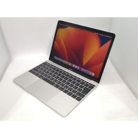 【中古】Apple MacBook 12インチ CoreM3:1.2GHz 256GB シルバー MNYH2J/A (Mid 2017)【高崎モントレー】保証期間１ヶ月【ランクC】