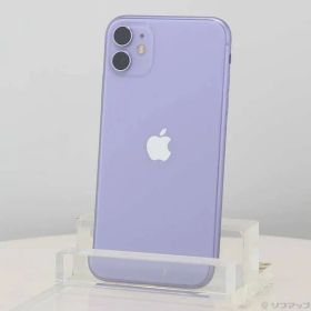 ソフマップ 〔中古品〕 iPhone11 64GB パープル MWLX2J／A SIMフリー【262】