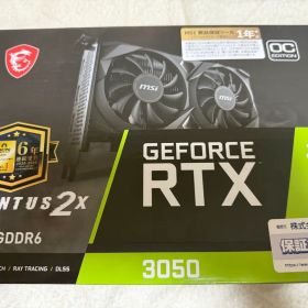 GeForce RTX 3050 VENTUS 2X E 6G OC