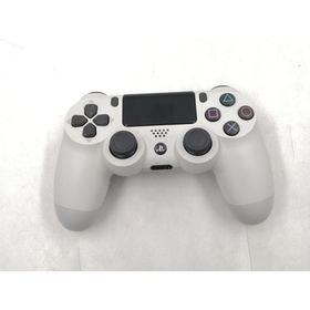 【中古】SONY ワイヤレスコントローラー(DUALSHOCK 4) CUH-ZCT2J13 [グレイシャー・ホワイト]【千葉】保証期間１週間【ランクC】
