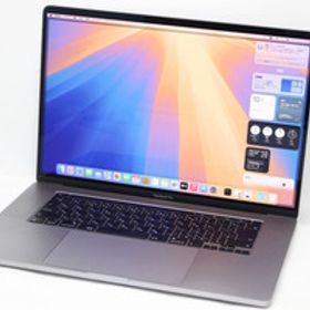 中古良品 3K対応 16型 Apple MacBook Pro A2141 (TouchBar 2019 グレー) Sequoia i9-9880H 16GB NVMe 1TB-SSD Radeon Pro 5500M 管:1042h