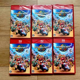 【新品】MARIOKART WORLD マリオカートワールド 6本セット(家庭用ゲームソフト)