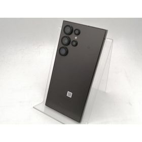 【中古】SAMSUNG au 【SIMフリー】 Galaxy S24 Ultra チタニウムブラック 12GB 256GB SCG26【なんば】保証期間１ヶ月【ランクB】