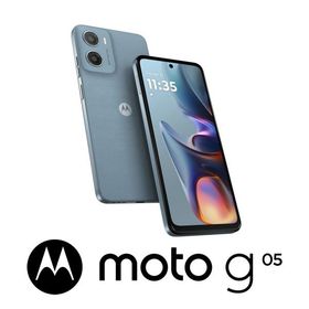 Motorola(モトローラ) moto g05(8GB/ 128GB)- ミスティブルー(SIMフリー版) PB6N0003JP 返品種別B