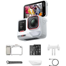 INSTA360 アクションカメラ Insta360 Ace Pro 2 ストリート撮影キット シングルバッテリー ［4K対応 / 防水］ アークティックホワイト CINSBBGA-ACEPRO2128