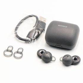 SONY WF-L900 black ワイヤレスノイズキャンセリングイヤドホン Bluetooth 20241226①