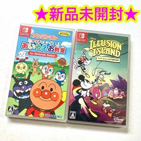 ニンテンドースイッチ(Nintendo Switch)のアンパンマン タッチでエンジョイ! あいうえお教室 ミッキー&フレンズ 2点(家庭用ゲームソフト)