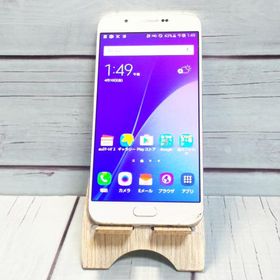 au Galaxy A8 SCV32 32GB ホワイト 白ロム 本体 白ロム [訳あり] SIMロック解除済み SIMフリー D789605
