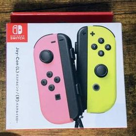 第4世代 ジョイコン 任天堂 Joy-Con パステルピンク パステルイエロー 任天堂スイッチ スイッチ switch Nintendo エルshop ゲームエルshop