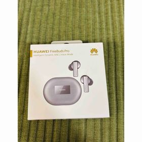 ファーウェイ(HUAWEI)のHUAWEI FreeBuds Pro ファーウェイイヤホンシルバー(ヘッドフォン/イヤフォン)