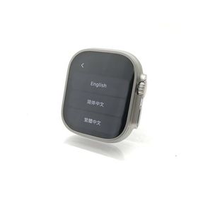 【中古】Apple Apple Watch Ultra2 49mm Cellular チタニウムケース/ブルー/ブラックトレイルループ(M/L) MRF63J/A【千葉】保証期間１ヶ月【ランクA】