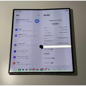 サムスン(SAMSUNG)のジャンク品】Android Galaxy Fold 6｜256gb｜SIMフリー(スマートフォン本体)