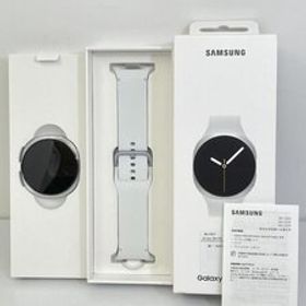 U335【超美品】 SAMSUNG Galaxy Watch8 44mm スマートウォッチ シルバー