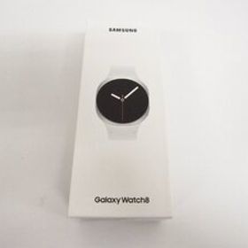 美品 Galaxy Watch8 Bluetoothモデル 44mm SM-L330NZSJXJP シルバー スマートウォッチ▽Y3620