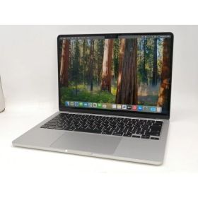 【中古】Apple MacBook Air 13インチ M2(CPU:8C/GPU:8C) 8GB/256GB シルバー MLXY3J/A (M2,2022)【新宿2】保証期間1ヶ月【ランクB】
