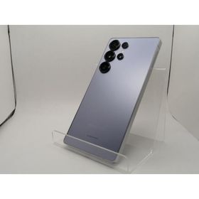 【中古】SAMSUNG au 【SIMフリー】 Galaxy S25 Ultra チタニウムシルバーブルー 12GB 256GB SCG32【川崎駅前】保証期間１ヶ月【ランクA】