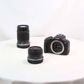 〔中古〕Canon(キヤノン) EOS R50 ダブルズームキット ブラック〔251-ud〕