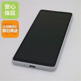 安心保証 美品 Xperia 10 III SOG04 ホワイト 白ロム