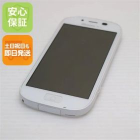 美品 F-06F らくらくスマートフォン3 ホワイト 即日発送 スマホ FUJITSU DoCoMo 本体 白ロム 土日祝発送OK 04000