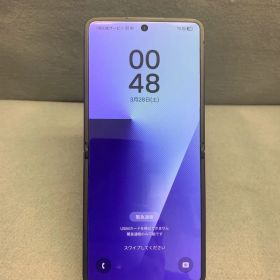 美品 SIMフリー Samsung Galaxy Z Flip7 RAM 12GB ROM 256GB ジェットブラック色